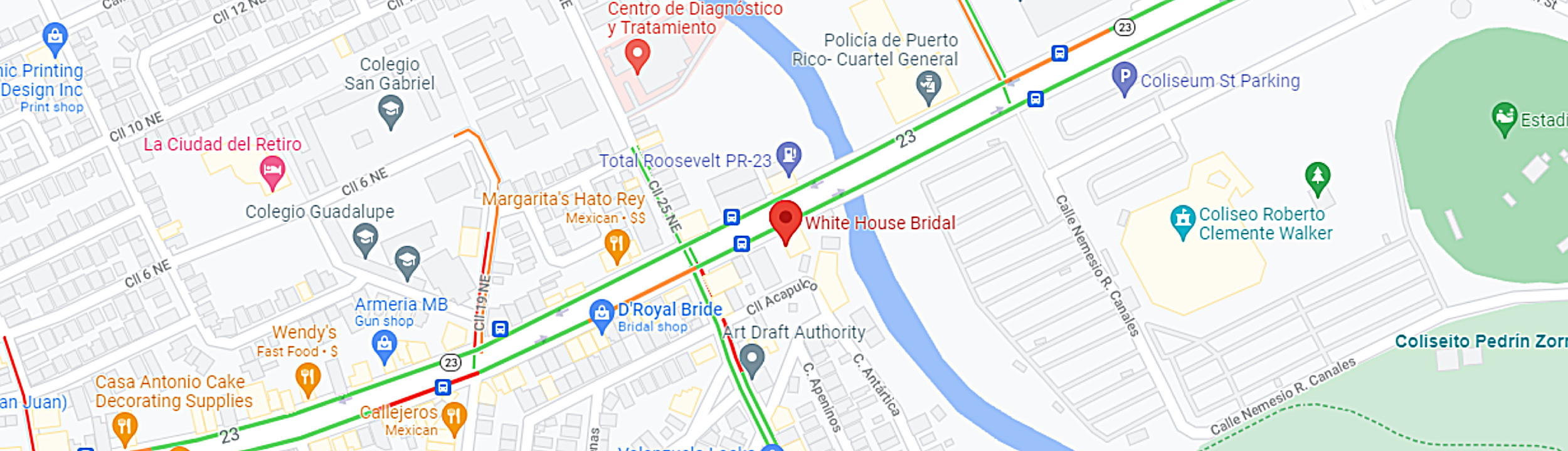 White House Bridal location