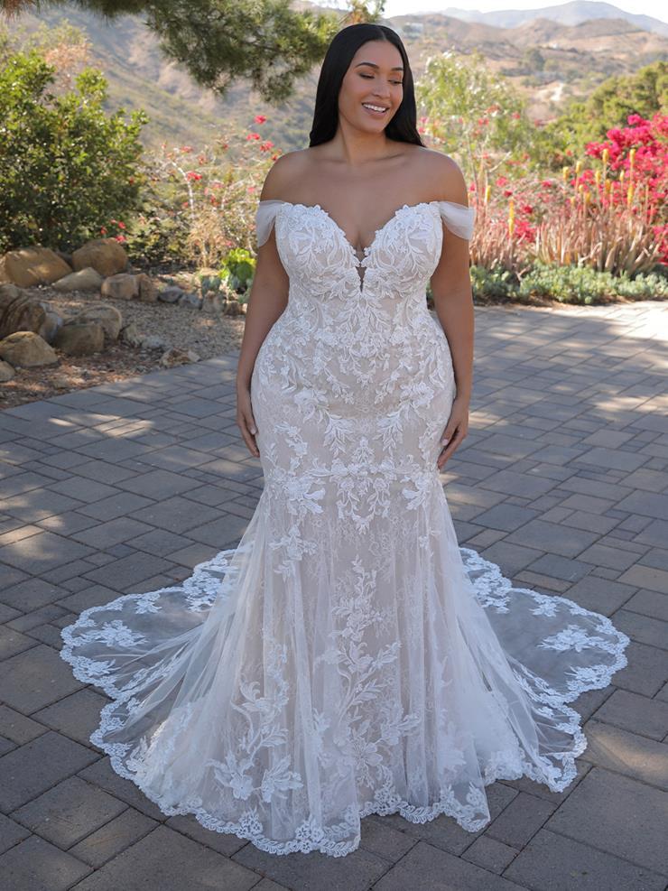 Model wearing Elysee Edition wedding dress